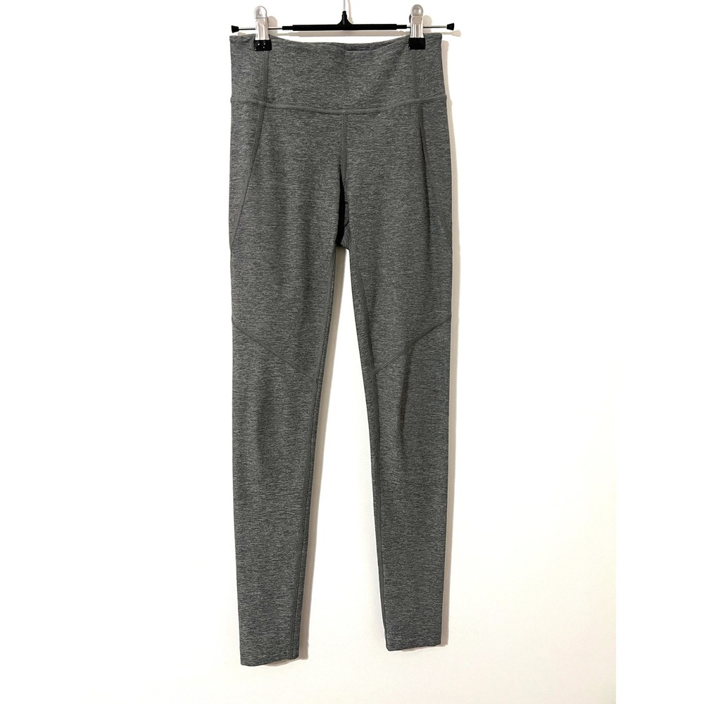 Outdoor Voices Leggings Women Gray High Rise Warmup Activewear Yoga XS